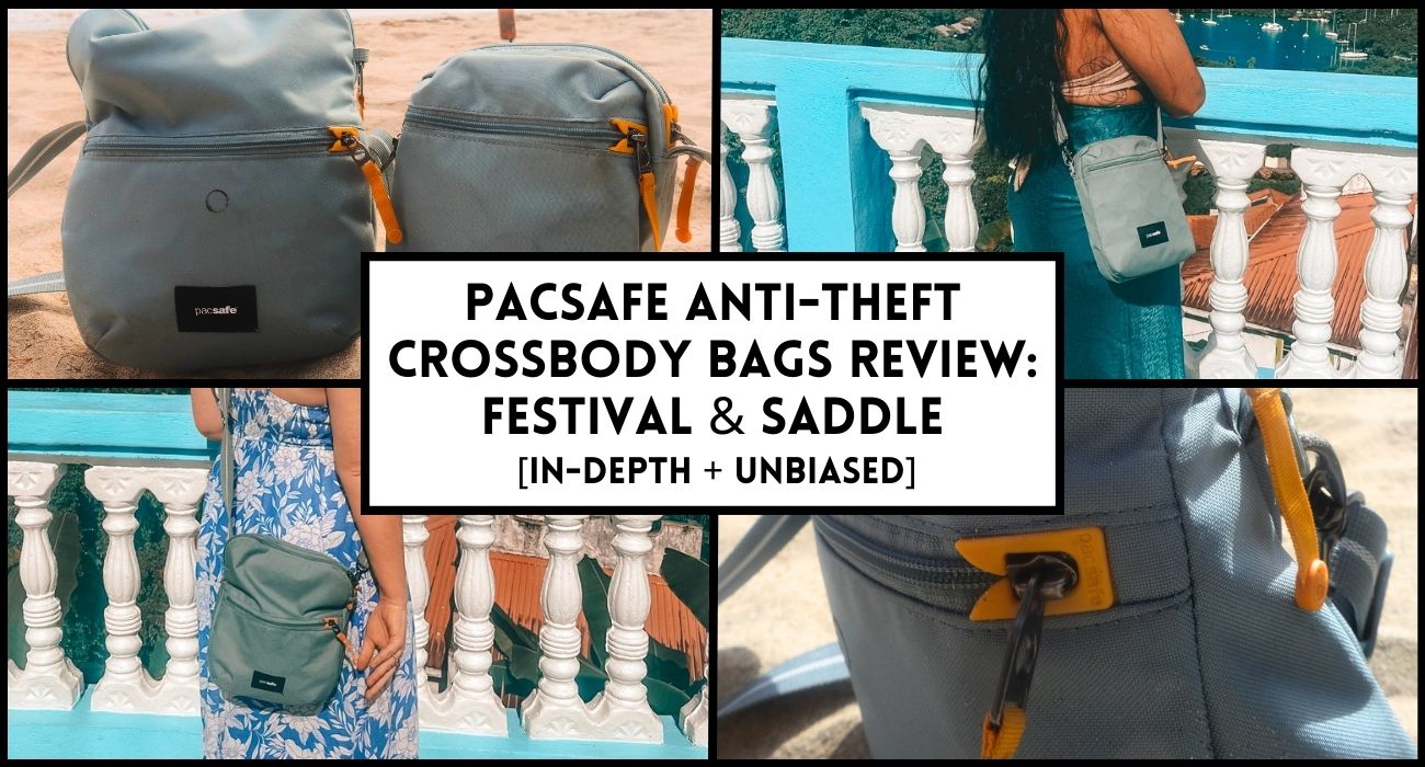 Pacsafe® GO Antitheft Saddle & Festival Crossbody Bag Review